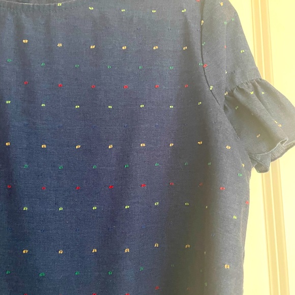 Drew Flutter Sleeve Statement Top - Picture 2 of 4